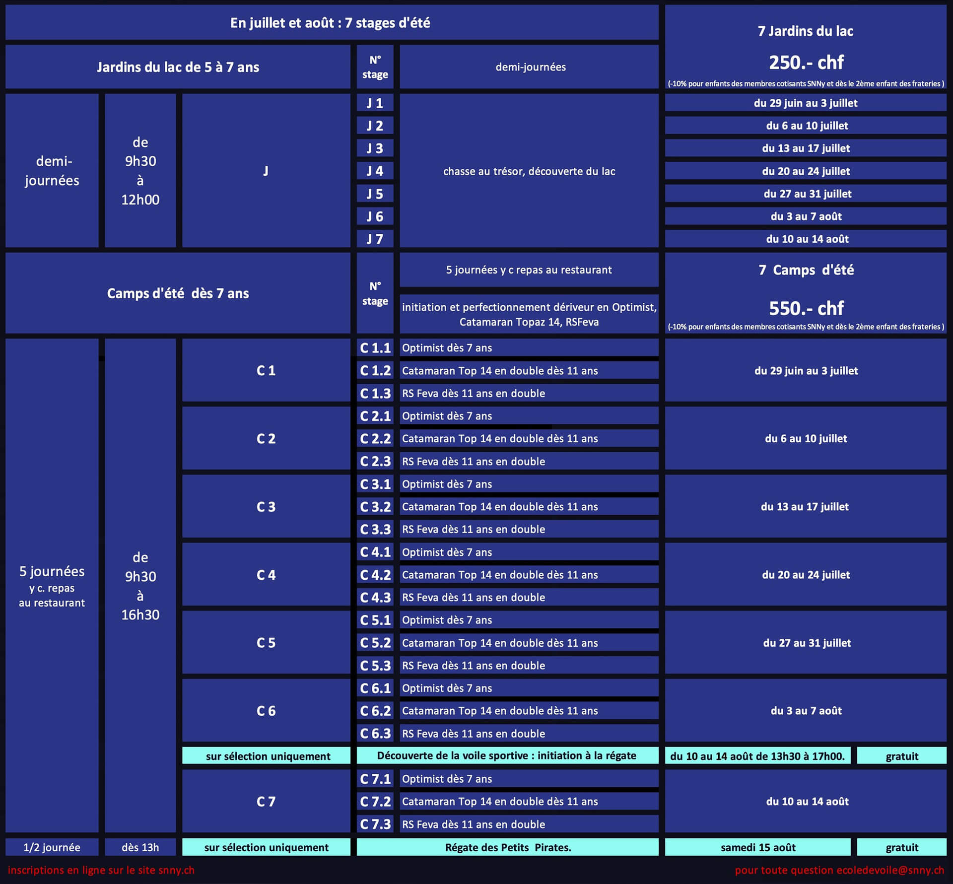 Camps dete 2026 SNNy