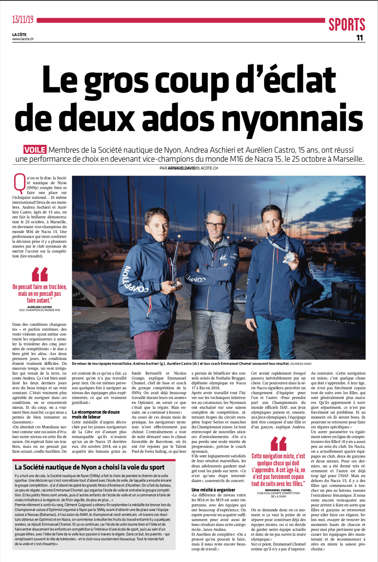 LaCote Article Marseille