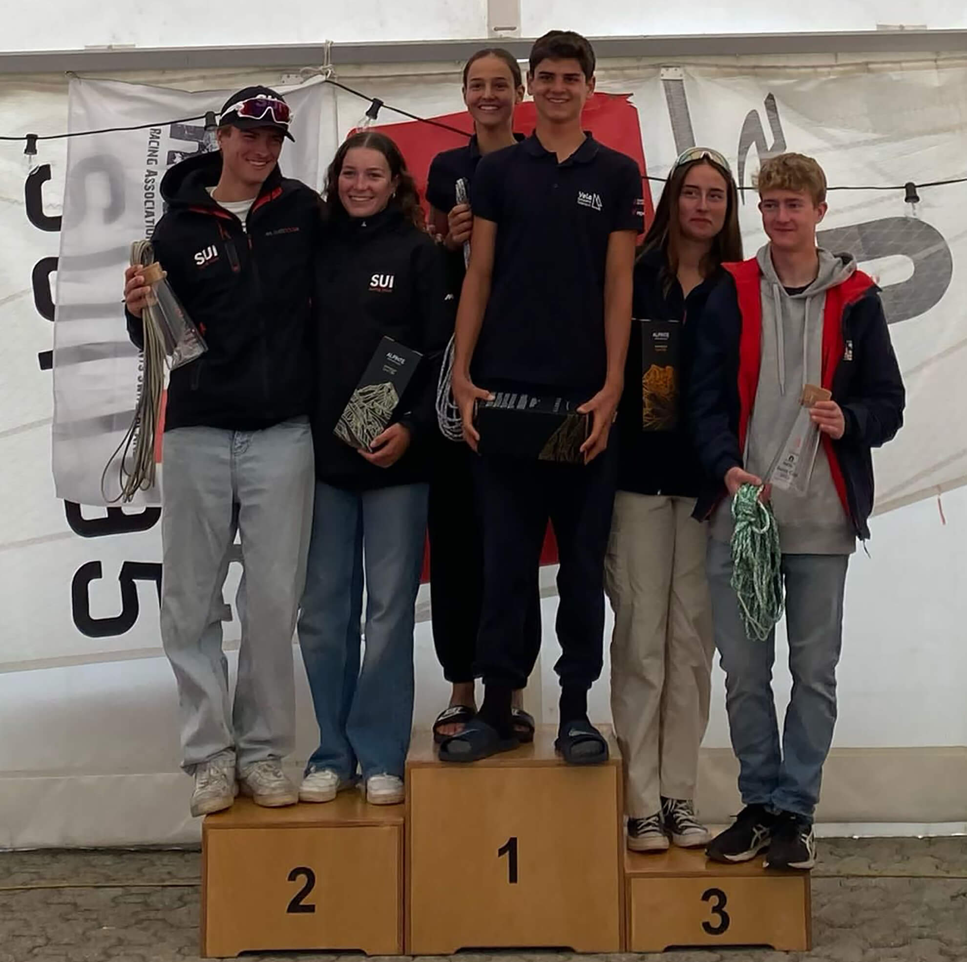podium overall