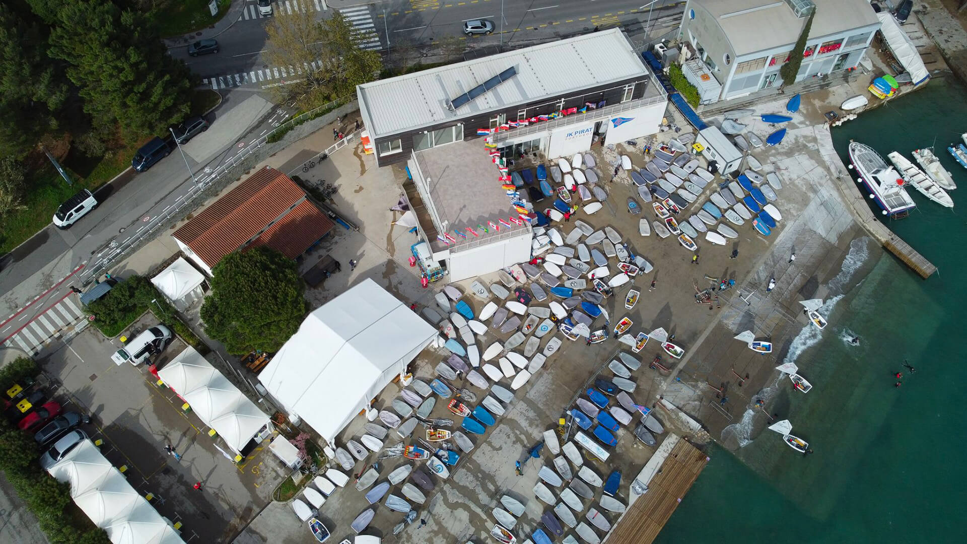 portoroz vue drone